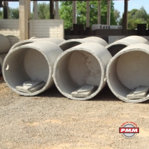 Anéis e peças de concreto para fossa